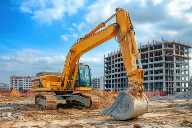 Terrassement pour constructions neuves à Tarare